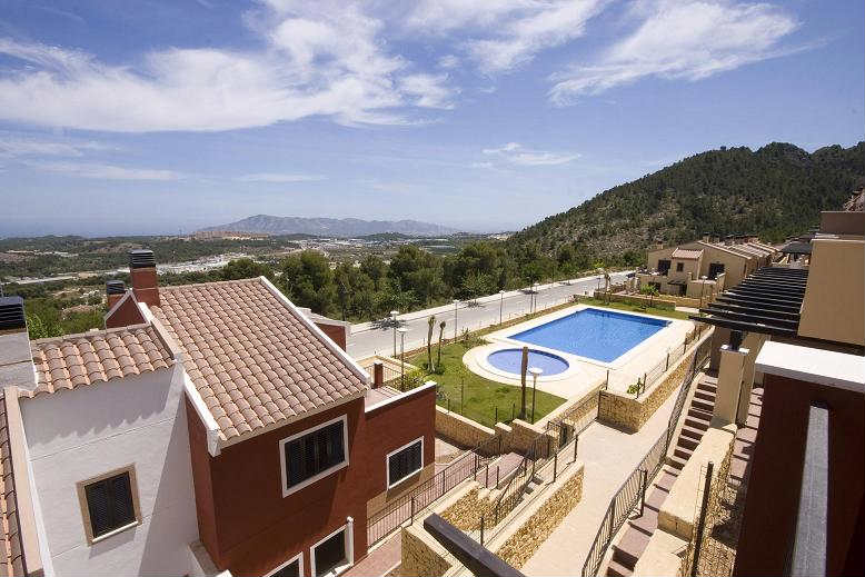 Views from complex : property For Sale Polop Spain